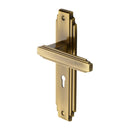 Heritage Brass Astoria Door Handle on Plate