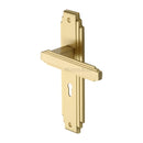 Heritage Brass Astoria Door Handle on Plate
