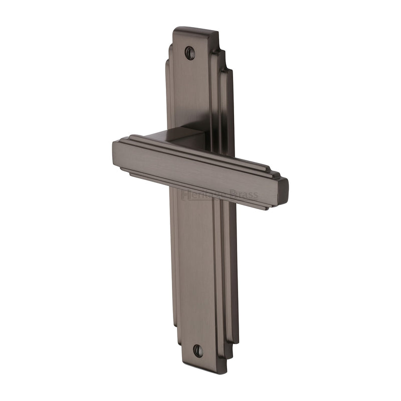 Heritage Brass Astoria Door Handle on Plate