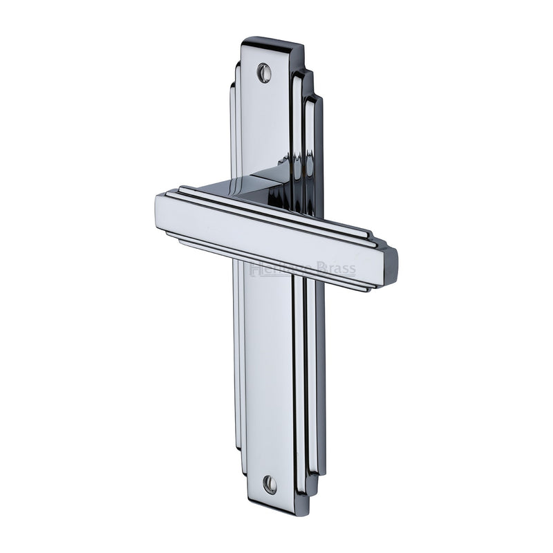 Heritage Brass Astoria Door Handle on Plate