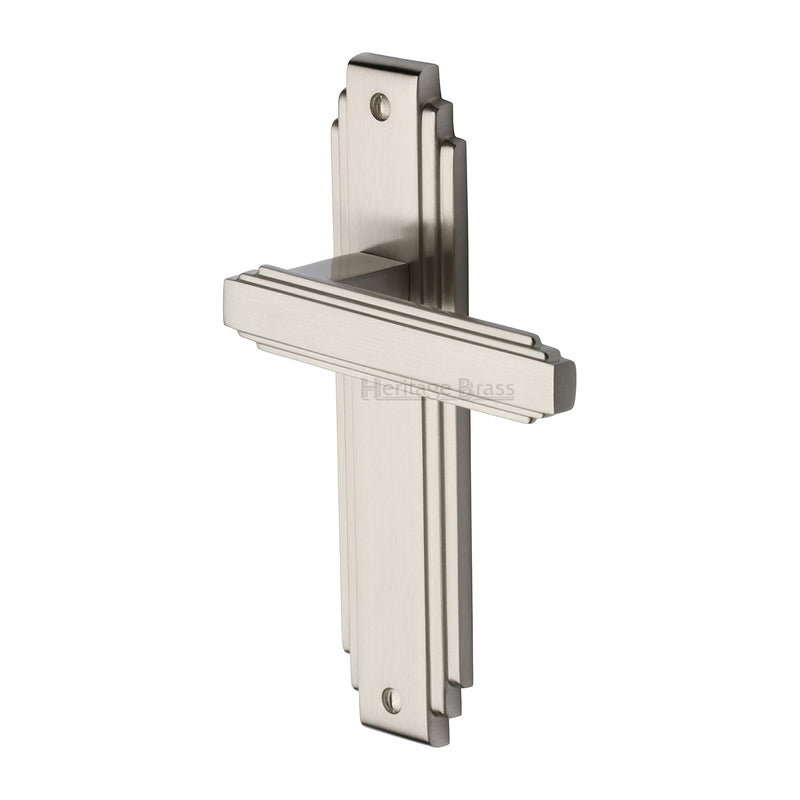Heritage Brass Astoria Door Handle on Plate