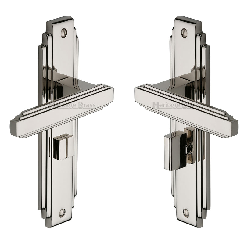 Heritage Brass Astoria Door Handle on Plate