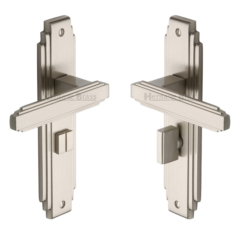 Heritage Brass Astoria Door Handle on Plate