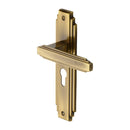 Heritage Brass Astoria Door Handle on Plate