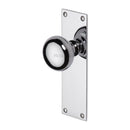 Heritage Brass Balmoral Door Knob on Plate