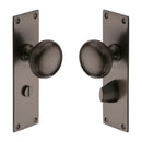 Heritage Brass Balmoral Door Knob on Plate