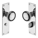 Heritage Brass Balmoral Door Knob on Plate