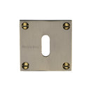 Heritage Brass Standard Key Escutcheon Square - BAU1556