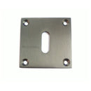 Heritage Brass Standard Key Escutcheon Square - BAU1556