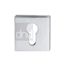 dnd Euro Profile Keyhole Escutcheon Square - BD04E