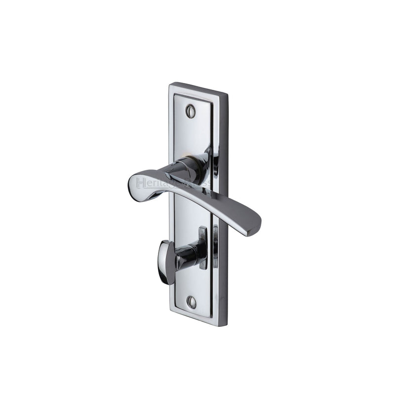 Heritage Brass Boston Door Handle on Plate