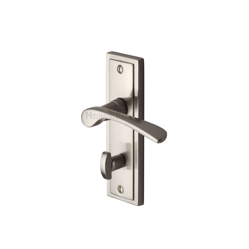 Heritage Brass Boston Door Handle on Plate