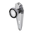 Heritage Brass Broadway Door Knob on Plate