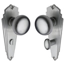 Heritage Brass Broadway Door Knob on Plate