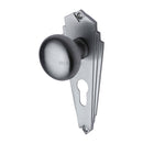 Heritage Brass Broadway Door Knob on Plate