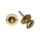 Heritage Brass Bolt for Privacy in Bathroom or Bedroom Doors