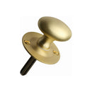 Heritage Brass Thumbturn w/o Bolt for Bathroom or Bedroom Doors