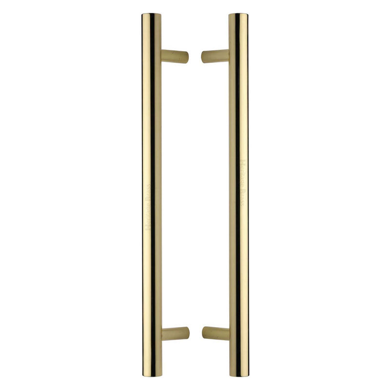 Heritage Brass T Bar Back to Back Door Pull Handle