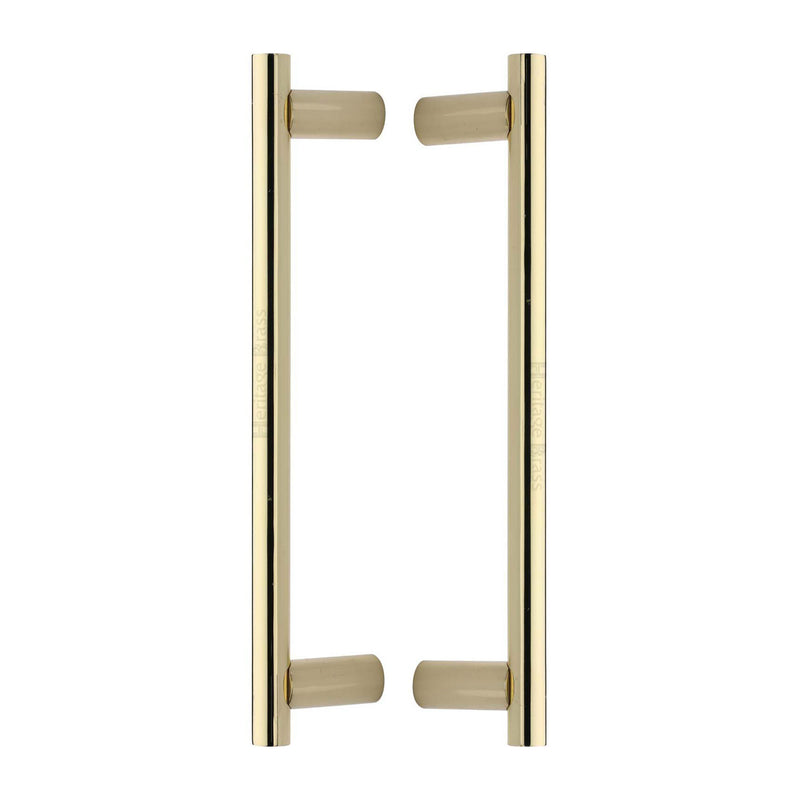 Heritage Brass Bar Back to Back Door Pull Handle