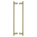 Heritage Brass Bar Back to Back Door Pull Handle