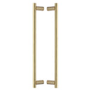Heritage Brass Bar Back to Back Door Pull Handle