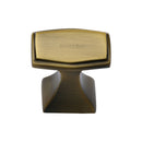 Heritage Brass Deco Cabinet Knob
