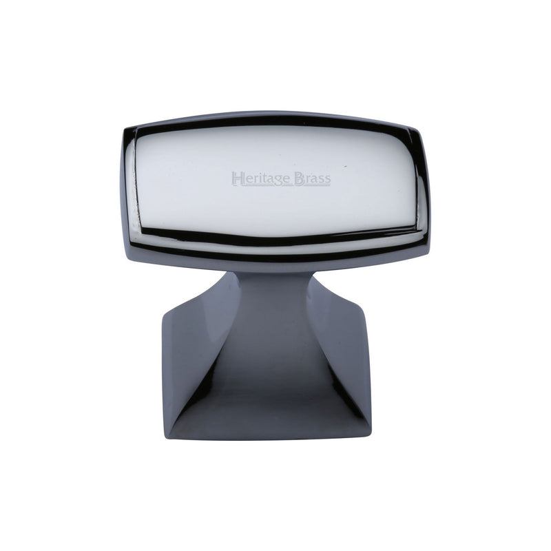 Heritage Brass Deco Cabinet Knob