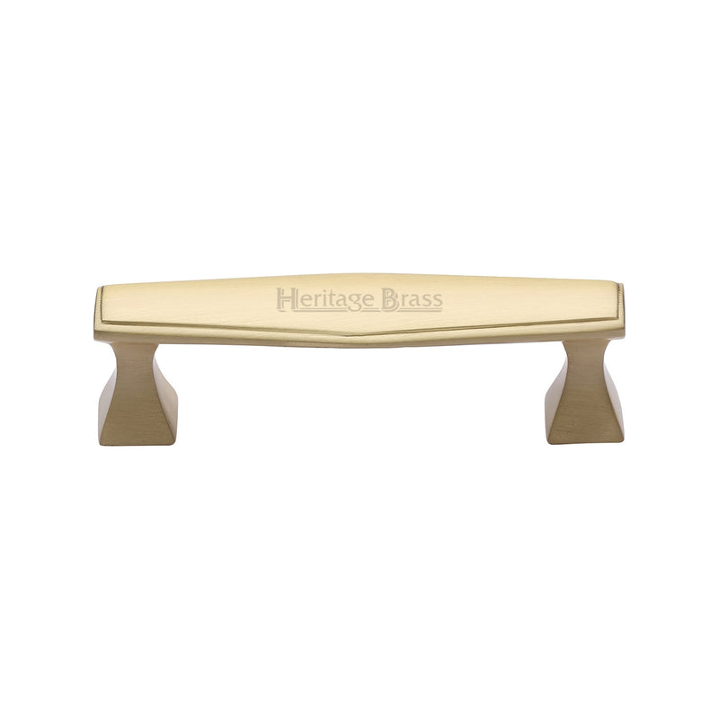 Heritage Brass Deco Cabinet Pull Handle