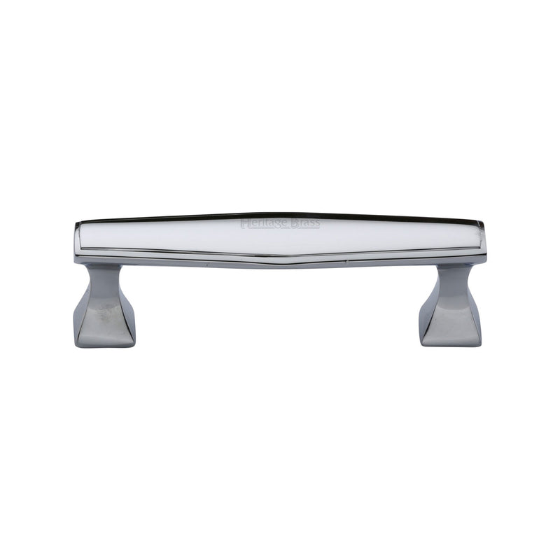 Heritage Brass Deco Cabinet Pull Handle