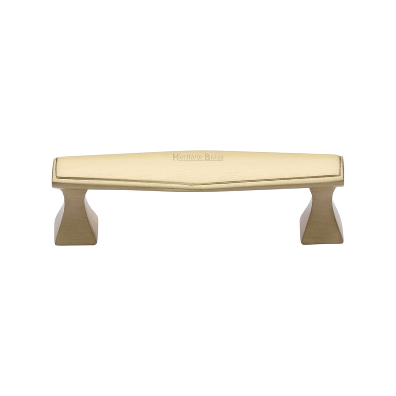Heritage Brass Deco Cabinet Pull Handle