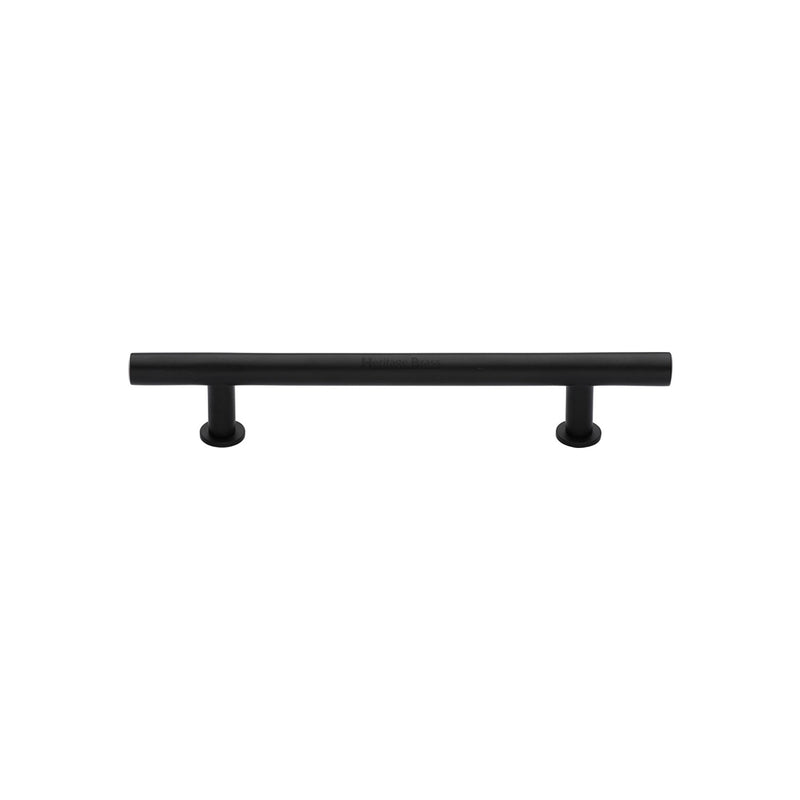 Heritage Brass T-Bar Cabinet Pull Handle with Rose
