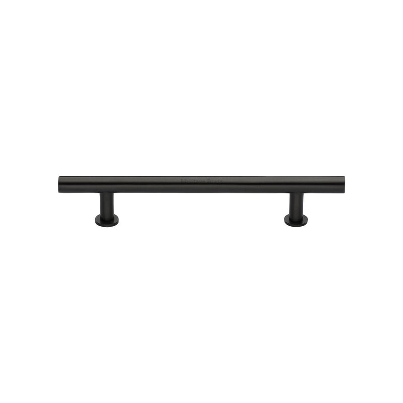 Heritage Brass T-Bar Cabinet Pull Handle with Rose