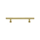 Heritage Brass T-Bar Cabinet Pull Handle with Rose