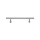 Heritage Brass T-Bar Cabinet Pull Handle with Rose