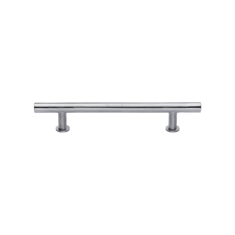 Heritage Brass T-Bar Cabinet Pull Handle with Rose
