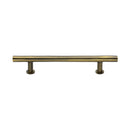 Heritage Brass T-Bar Cabinet Pull Handle with Rose
