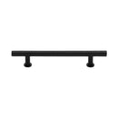 Heritage Brass T-Bar Cabinet Pull Handle with Rose