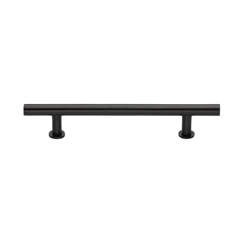 Heritage Brass T-Bar Cabinet Pull Handle with Rose