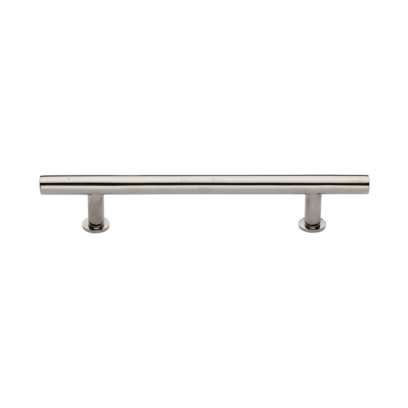 Heritage Brass T-Bar Cabinet Pull Handle with Rose