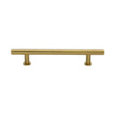 Heritage Brass T-Bar Cabinet Pull Handle with Rose