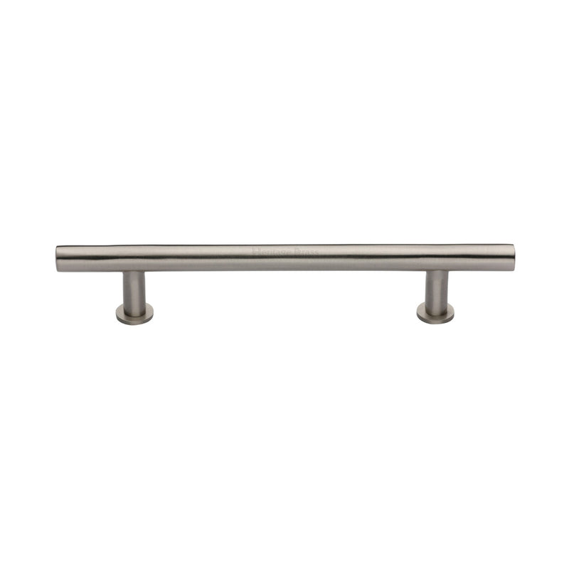 Heritage Brass T-Bar Cabinet Pull Handle with Rose