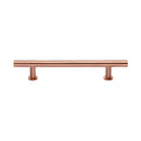 Heritage Brass T-Bar Cabinet Pull Handle with Rose