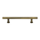 Heritage Brass T-Bar Cabinet Pull Handle with Rose