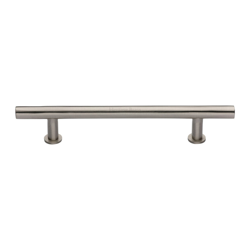 Heritage Brass T-Bar Cabinet Pull Handle with Rose