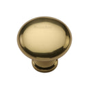 Heritage Brass Victorian Round Cabinet Knob