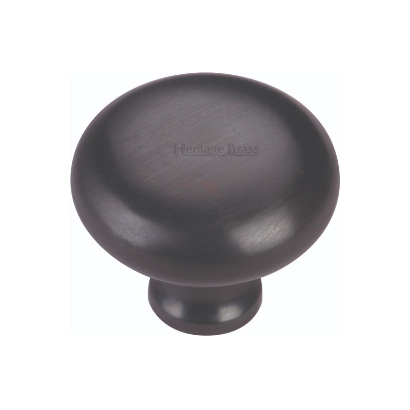 Heritage Brass Victorian Round Cabinet Knob