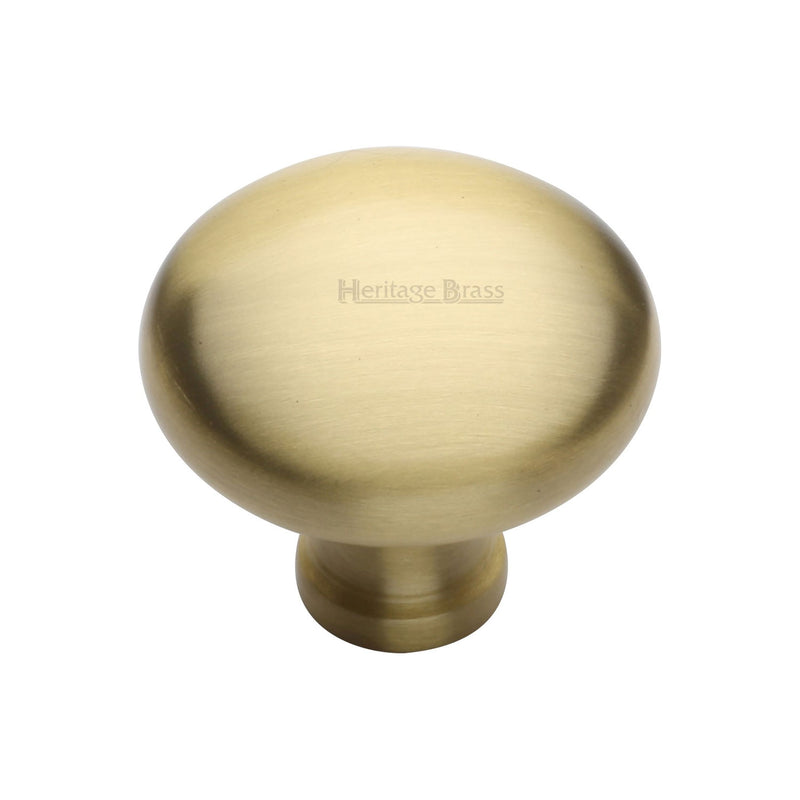 Heritage Brass Victorian Round Cabinet Knob