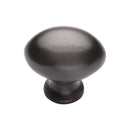 Heritage Brass Victorian Oval Cabinet Knob
