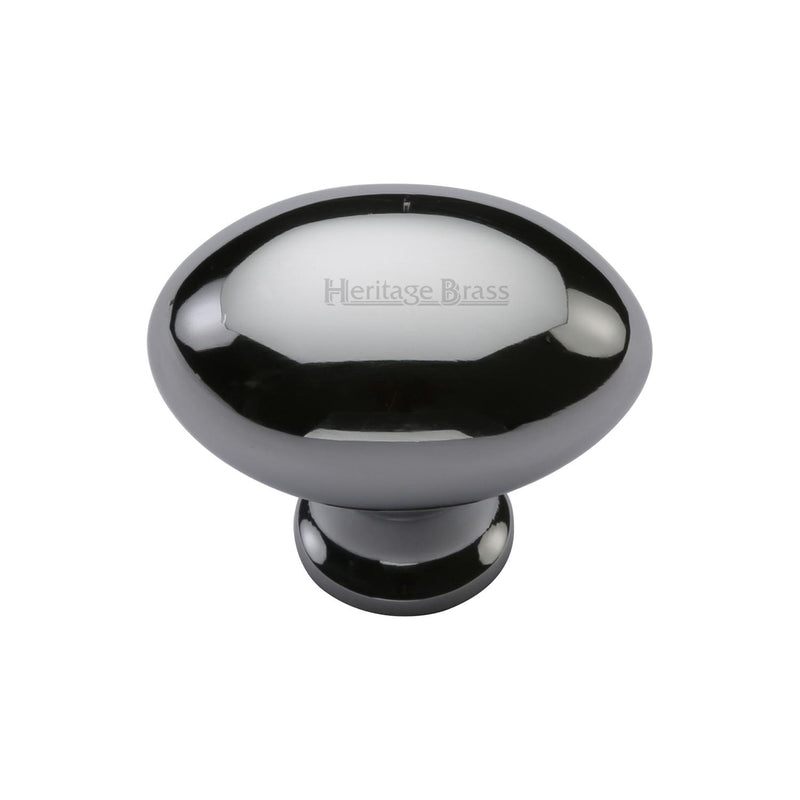 Heritage Brass Victorian Oval Cabinet Knob