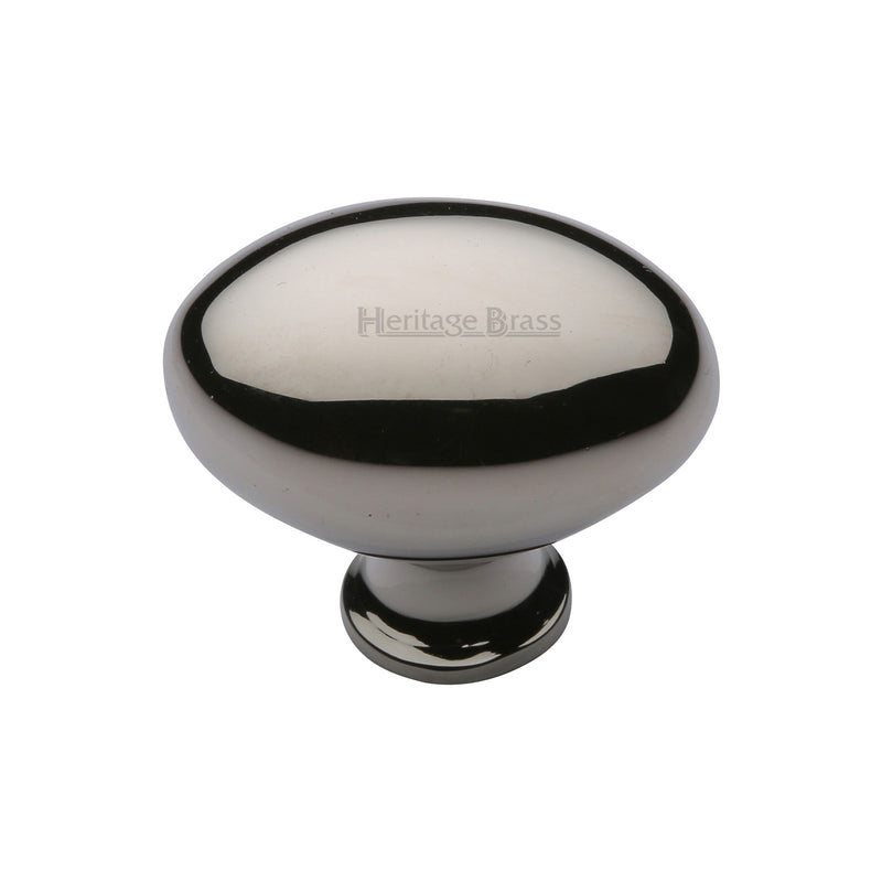 Heritage Brass Victorian Oval Cabinet Knob